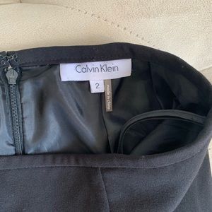 Calvin Klein Black Pencil Skirt (Size 2)